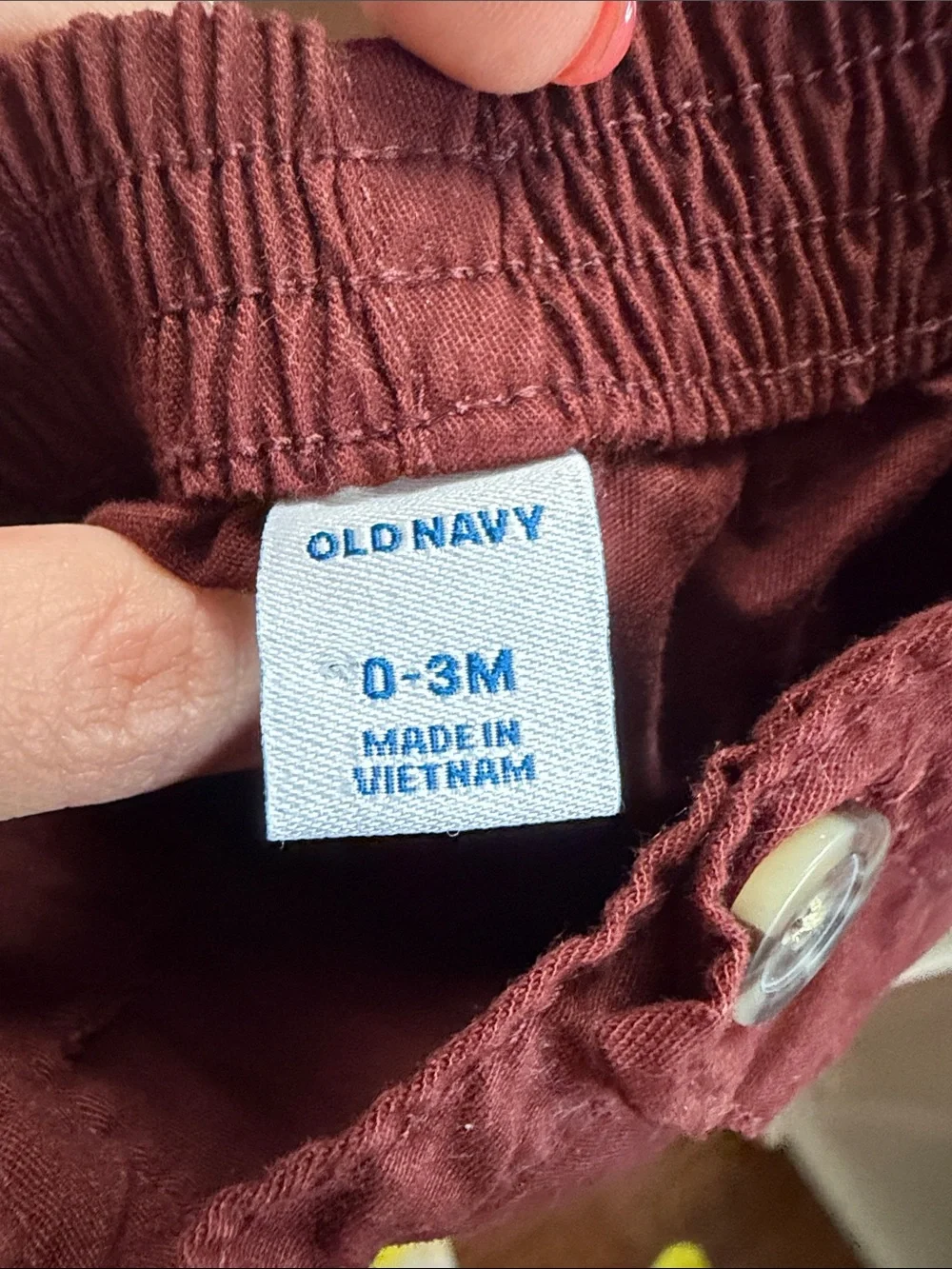 Old Navy soft burgundy